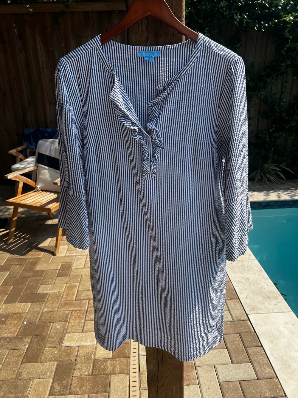 Draper James seersucker dress